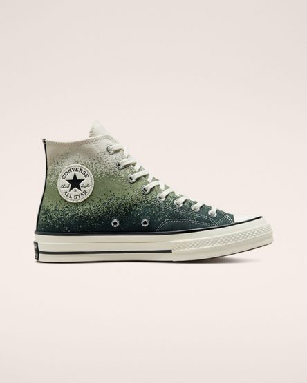 Dámské Boty Vysoké Converse Chuck 70 Scatter Dye Černé | CZ UX31P35